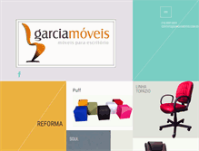 Tablet Screenshot of moveisgarcia.com.br